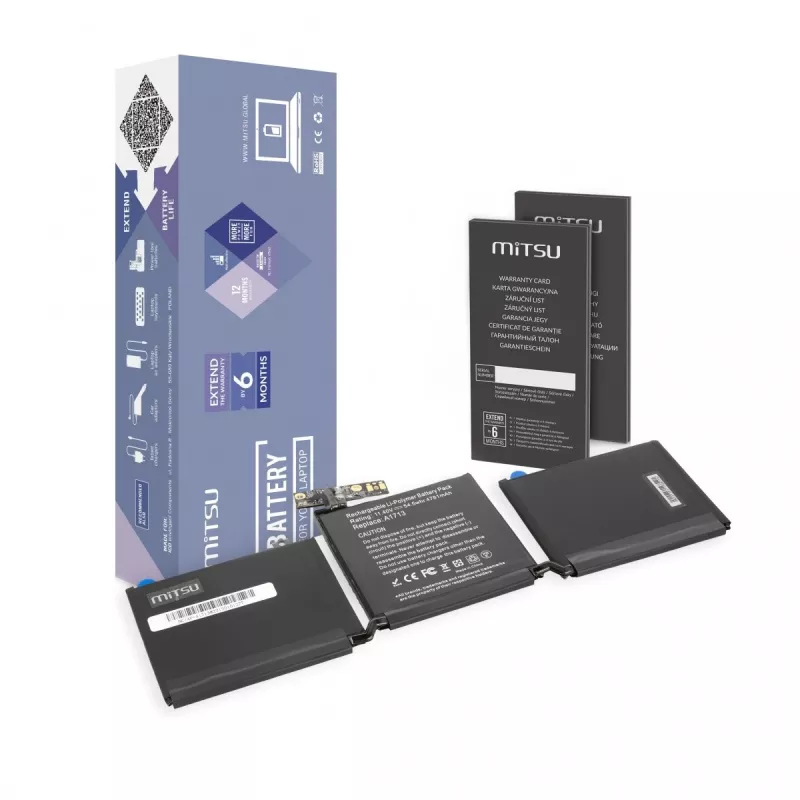 MITSU Battery Apple MacBook Air A1713 PRO13 A1708