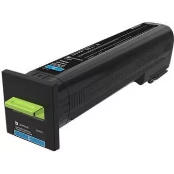 Lexmark 72K20CE Original Cyan Tonera kasetne ar augstu iznākumu CS820, CX825, CX860