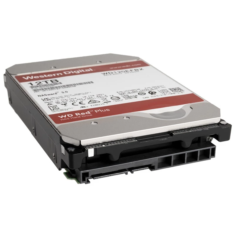Western Digital WD Red Plus 12TB 3.5 collu SATA III 7200RPM 256MB NAS cietais disks WD120EFBX