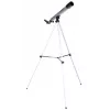 Levenhuk Blitz 50 Base Refraktora Teleskops 100x Pelēks