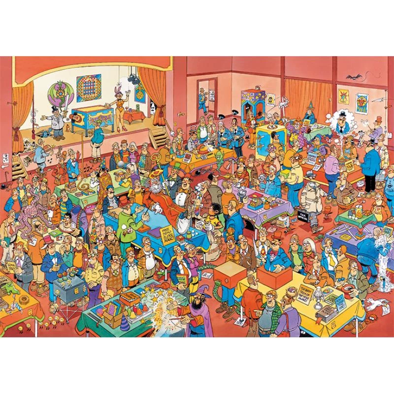 JUMBO SPIELE Jan van Haasteren The Magic Fair 1000 gabalu puzle