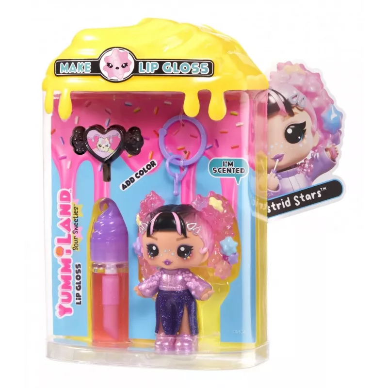 MGA ENTERTAINMENT Yummiland lelle ar lūpu spīdumu Sour Sweeties – Astrid Stars
