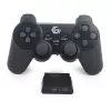 GEMBIRD JPD-WDV-01 bezvadu spēļu kontrolieris PS2/PS3/PC - 12 pogas - 2.4 GHz - Melns