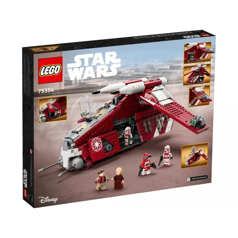 LEGO Star Wars 75354 Coruscant Guard Gunship Būvkomplekts (1083 gabali)