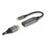 StarTech.com USB-C uz HDMI adaptera kabelis - 24-pin USB-C vīrišķais uz HDMI vīrišķo - 2 m (6.5 pēdas) - 4K 60Hz - Melns