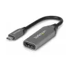 StarTech.com USB-C uz HDMI adaptera kabelis - 24-pin USB-C vīrišķais uz HDMI vīrišķo - 2 m (6.5 pēdas) - 4K 60Hz - Melns