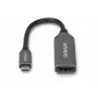 StarTech.com USB-C uz HDMI adaptera kabelis - 24-pin USB-C vīrišķais uz HDMI vīrišķo - 2 m (6.5 pēdas) - 4K 60Hz - Melns