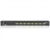 ATEN CL1308N LCD KVM konsole ar 8 portu KVM slēdzi - 19 inch LCD, PS/2 un USB, VGA, 1280x1024, melna, 1U montējama statīvā