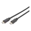 DIGITUS DisplayPort kabelis ar pastiprinātāju 4K 60Hz UHD DP/DP M/M Melns 20m