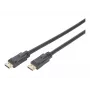 DIGITUS DisplayPort kabelis ar pastiprinātāju 4K 60Hz UHD DP/DP M/M Melns 20m