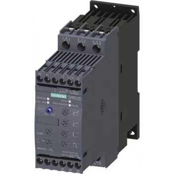 Siemens SIRIUS 3RW4028-1BB14 Mīkstais starteris, 38A, 230V AC/DC, 18.5kW, 3-fāžu