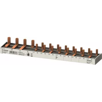 SIEMENS 5ST3783-0 Stiftsammelschiene 10 mm², 12 TE, 1-fāze, 63 A, SENTRON
