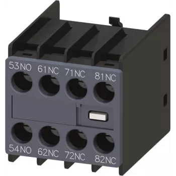 Siemens SIRIUS 3RH29 Papildu kontaktu bloks 1NO+3NC Skrūvju spailes 3RH2911-1GA13