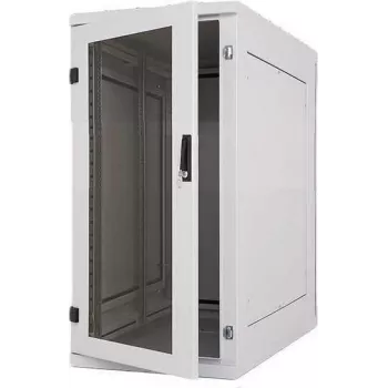 Triton RIE-27-A66-CCX-N1 19 collu brīvi stāvošs skapis 27U 600x600 mm IP54 Pelēks