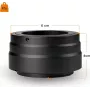 Walimex pro T2 Adapter for Canon R - Objektīva stiprinājuma adaptera gredzens ar manuālo fokusu, viegla lietošana, objektīva stiprinājuma gredzens Canon EOS R1, EOS R5 Mark II, EOS R100, EOS R8, EOS R50, EOS R10 (1023368)