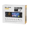 BLOW Spider 4CAL RDS RGB autoračio ar Bluetooth, USB, SD, AUX, skārienekrānu, RGB fona apgaismojumu, tālvadību, 1 DIN, 4x45W