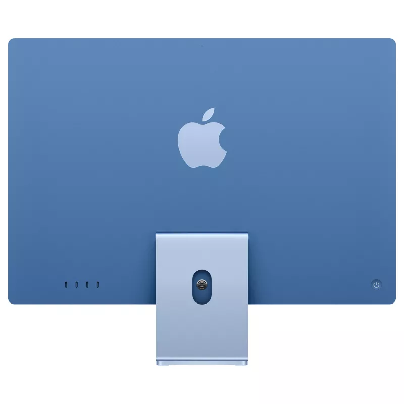 Apple iMac Z1EQ 23,5 collu Standarta stikls M4 10-kodolu CPU/10-kodolu GPU/16-kodolu Neironu dzinējs 16GB RAM 1TB SSD Gigabitu Ethernet Magic Keyboard ar Touch ID Magic Mouse Zils