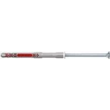 Fischer DuoXpand 10x140 T Universālais izplešanās dībelis (50 gab.) - Neilons, 10 mm diametrs, 4 virzienu izplešanās