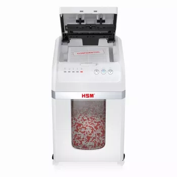 HSM Autofeed X200 Paper Shredder with Automatic Feeder, 30 L, P-4, 4 x 12 mm