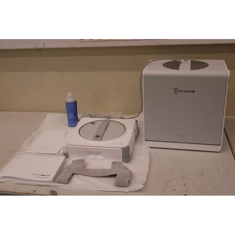 ECOVACS WINBOT W2S OMNI Vadu logu tīrīšanas robots, 8000 Pa, Balts