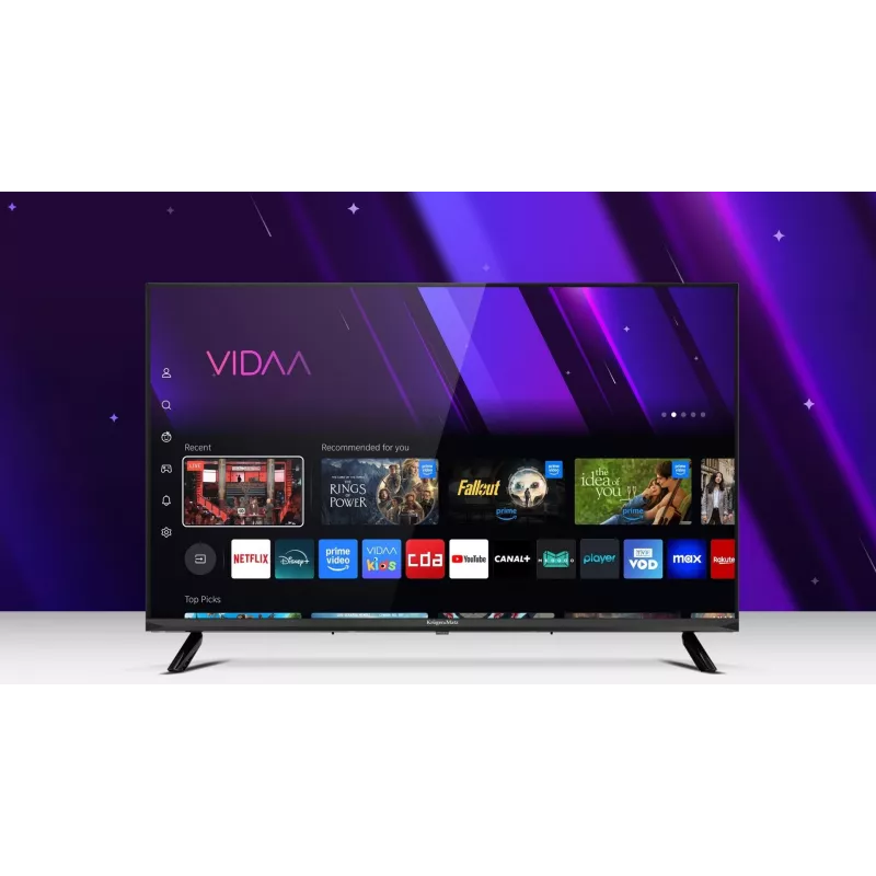 KRUGER & MATZ KM0240FHD-V3 101.6 cm (40 inch) FHD Smart TV Wi-Fi Melns