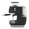 Smeg EGF03BLMEU Espresso kafijas automāts ar dzirnaviņām, 1650 W, melns