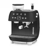 Smeg EGF03BLMEU Espresso kafijas automāts ar dzirnaviņām, 1650 W, melns