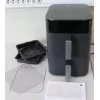 Xiaomi Dual Zone Air Fryer 12L EU - Smart Double Stack Air Fryer 12L, 2800 W, Melns (Neiepakots, Skrāpēta prece)