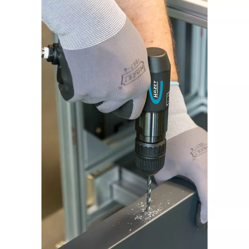 HAZET 9030N-1 Pneimatiskā urbjmašīna (Melna, bezatslēgas patrona 1-10 mm)