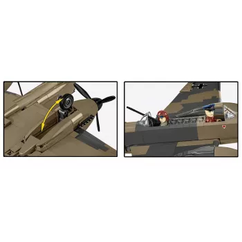 COBI KLOCKI Bloki Messerschmitt BF 110C 578 gabali