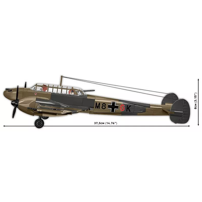 COBI KLOCKI Bloki Messerschmitt BF 110C 578 gabali