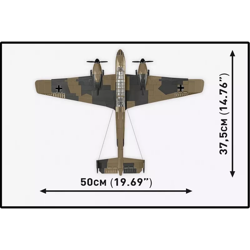 COBI KLOCKI Bloki Messerschmitt BF 110C 578 gabali