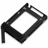 ICY DOCK ExpressCage MB741V4P-B 4-Bay 2.5 inch U.2/U.3 NVMe SSD Mobile Rack for Dual 5.25 inch Bay, PCIe 4.0, OCuLink, Hot-Swap, Black