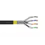 DIGITUS CAT 7A S/FTP datu kabelis - tiešai ierakšanai, 100 m spole, simplekss, PE