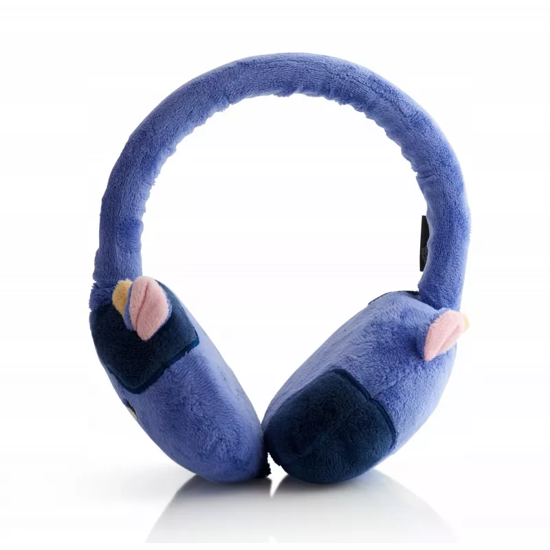 LAZERBUILT Squishmallows Bluetooth austiņas bērniem, uz auss, Ingred the Cow, HMSQM-BT-INGRED