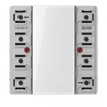 JUNG LS 52941 ST KNX Universāls spiedpogas sensors modulis, 4-vietīgs, iegremdēts, LS sērija