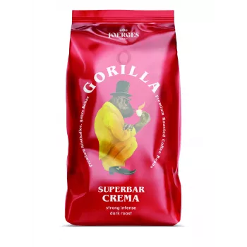 Joerges Espresso Super Bar Crema veselas kafijas pupiņas 1 kg tumšais grauzdējums