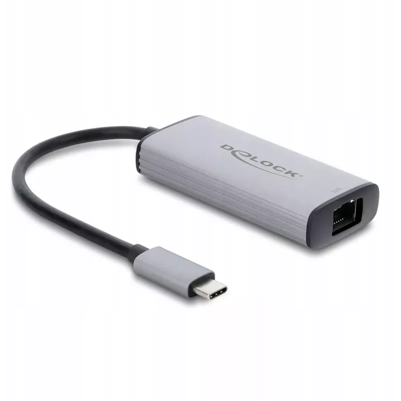 Delock USB Type-C Network Adapter 10 Gigabit LAN 1 x RJ45