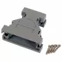 EFB-Elektronik EB2525 D-Sub savienotāja apvalks 25-pin, plastmasa, pelēks