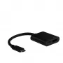EFB USB-C uz DisplayPort adapteris ar USB-C PD portu 4K60Hz Melns