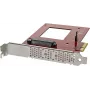 ICY DOCK ToughArmor MB411V4PO-2B U.2/U.3 NVMe SSD uz OCuLink adapteris 9.5mm Ultra Slim ODD nodalījumam