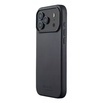 Mujjo Leather Case for iPhone 17 Pro Max with MagSafe (Basalt)