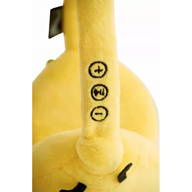 LAZERBUILT Squishmallows Bluetooth On-Ear Headset bērniem - Sunny The Bee (HMSQM-BT-SUNNY)