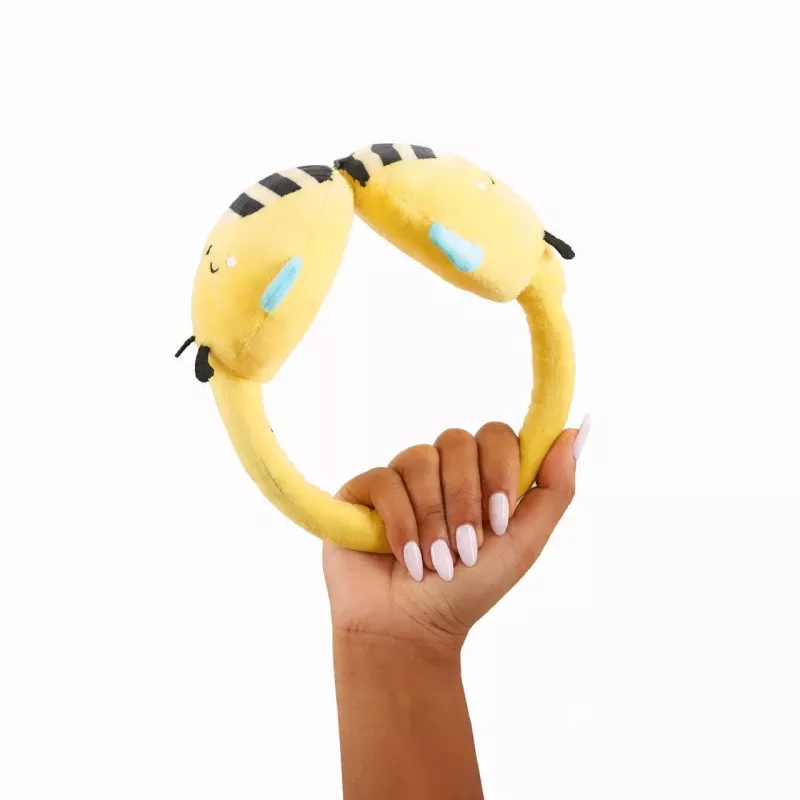 LAZERBUILT Squishmallows Bluetooth On-Ear Headset bērniem - Sunny The Bee (HMSQM-BT-SUNNY)