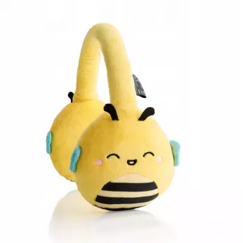 LAZERBUILT Squishmallows Bluetooth On-Ear Headset bērniem - Sunny The Bee (HMSQM-BT-SUNNY)