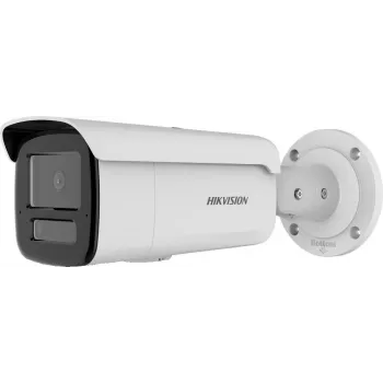 Hikvision DS-2CD2T63G2-LIS2U/S(L)(RB) 6MP AcuSense fiksēta lodes tīkla kamera ar 2.8mm objektīvu, EXIR 2.0, iebūvētu mikrofonu, IP67