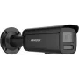 Hikvision DS-2CD2T67G3-LIS2UY/SL(2.8mm)/BLACK 6MP AcuSense Bullet IP kamera ar stroboskopa gaismu un audio trauksmi, 2.8mm, Melna