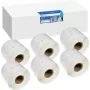 G&G saderīgas adrešu etiķetes DYMO 99014, S0722430 - 54 x 101 mm, tiešā termoprintera, baltas, pastāvīga līme, 1320 etiķetes (1 rullis)