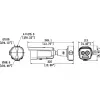 Hikvision HM-TD2618-3/G0/T1A Termālā un optiskā bi-spektra IP kamera, 160x120 termālā, 4MP optiskā, 3.1mm termālais objektīvs, 4mm optiskais objektīvs, IP66