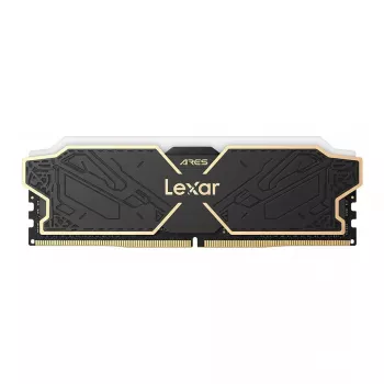 Lexar 24GB DDR5 5600MHz CL46 DIMM Desktop RAM modulis (Melns) OEM Tray